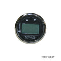 HYDRAULIC GAUGE KIT FITS 4IN & 8IN ATLAS JACK PLATES BLACK BEZEL