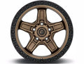 ~(33 lbs. 20X20X12)~ KICKER 17x9 5x150.00 MATTE BRONZE BLACK BEAD RING (1 mm)
