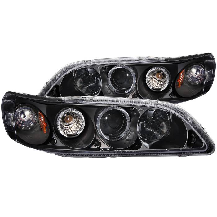 9802 ACCORD HEADLIGHTS PROJECTOR WITH HALO BLACK