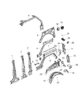 ~(6 lbs. 62X37X10)~ JL 4dr Quarter Panel - Passenger Side