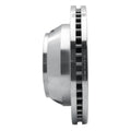 R1 08-20 Ford E-Super Duty Rear Left Drilled & Slotted Silver Brake Rotor