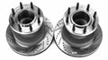 Power Stop 99-02 Ford F-350 Super Duty Front Left Evolution Drilled & Slotted Rotor