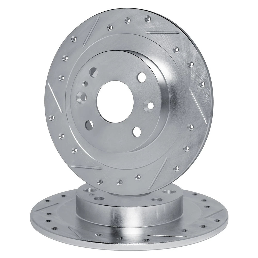 R1 Concepts Brake Rotor- D/S - Silver