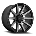 OUTBREAK 18x9 5x150.00 SATIN BLACK W/GRAY TINT (12 mm)