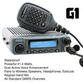 Rugged Radios Toyota Tacoma/4Runner/Sequoia Two-Way GMRS Mobile Radio Kit - Rambler G4