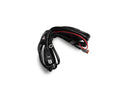 ~(39 lbs. 56X22X10)~ A Pillar Roof Level LED Light Bar Mount Kit Includes 52IN Straight Double Row LED Light Bar and (2) 3IN Cube LED Lights No Cut No Drill Installation Black Powder Coated Includes Universal Wiring Harness