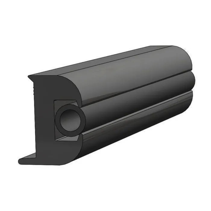 FLEXIBLE RUB RAIL KIT, BLACK W/ BLA