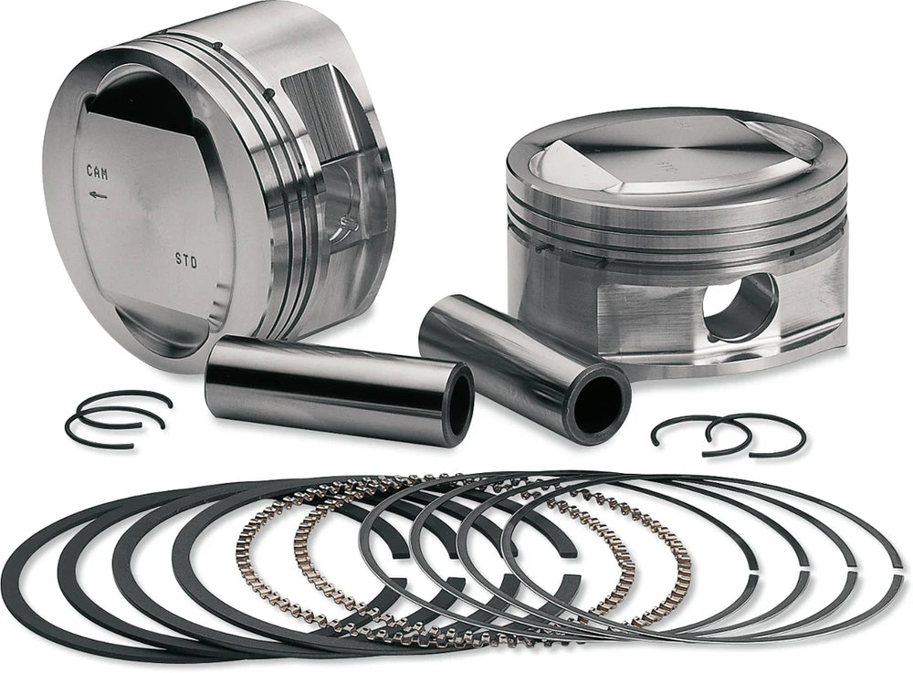 S&S Cycle 1999+ BT 106in Forged Stroker Pistons - .020in