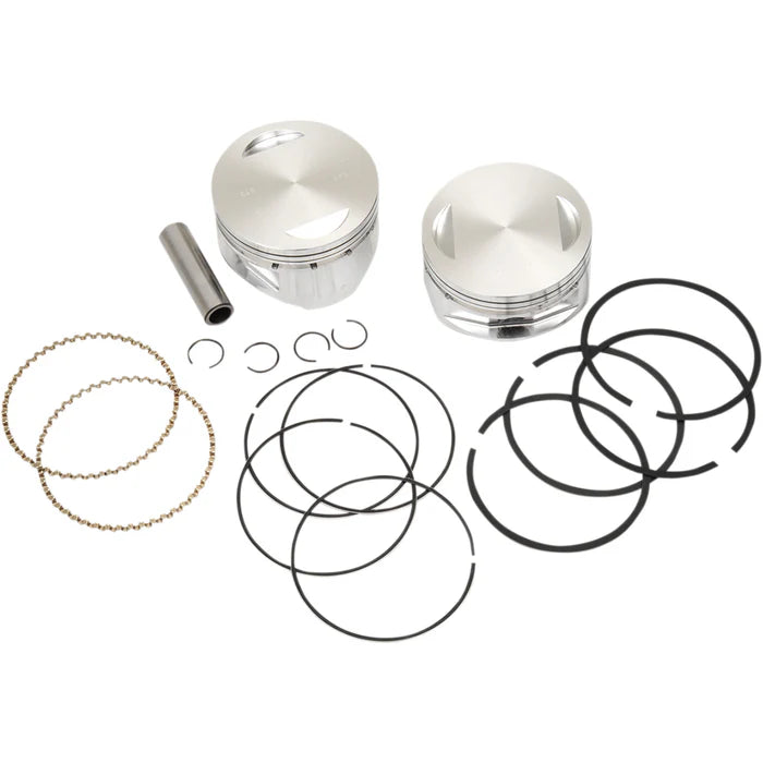 S&S Cycle 84-99 BT 4in Bore Forged Pistons - Standard