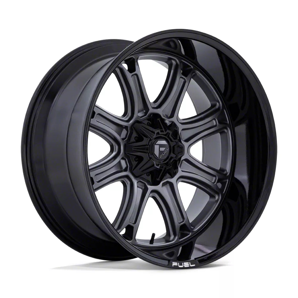 D853 20X10 6X135/5.5 M-GNMTL BLK-LP -18MM