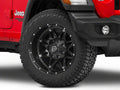 Fuel Wheels black auto part