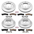 Power Stop 02-06 Chevrolet Avalanche 2500 Front & Rear Z17 Evolution Geomet Coated Brake Kit