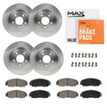 Power Stop 02-06 Chevrolet Avalanche 2500 Front & Rear Z17 Evolution Geomet Coated Brake Kit