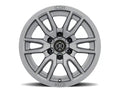 ICON Vector 6 17x8.5 6x5.5 25mm Offset 5.75in BS 93.1mm Bore Titanium Wheel