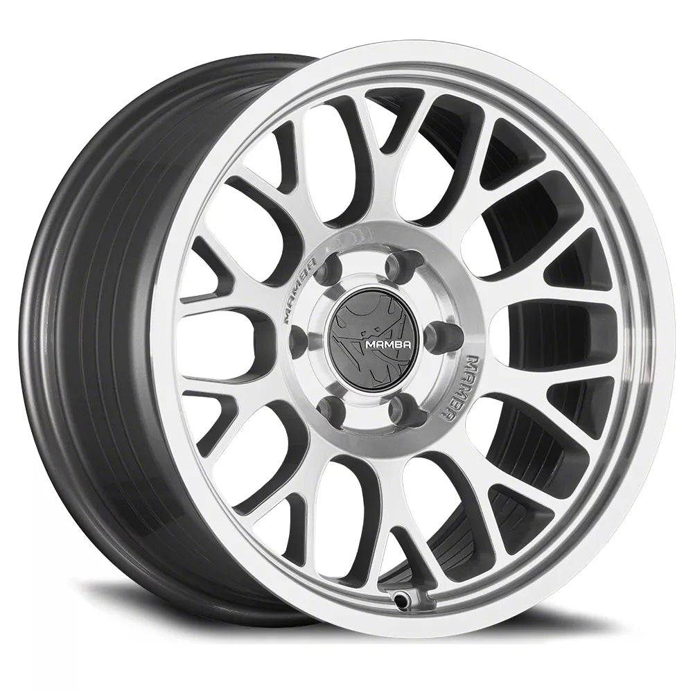 Mamba M28 18x9 6x135 ET0 Silver Wheel w/ Mirror Machine Face & Lip