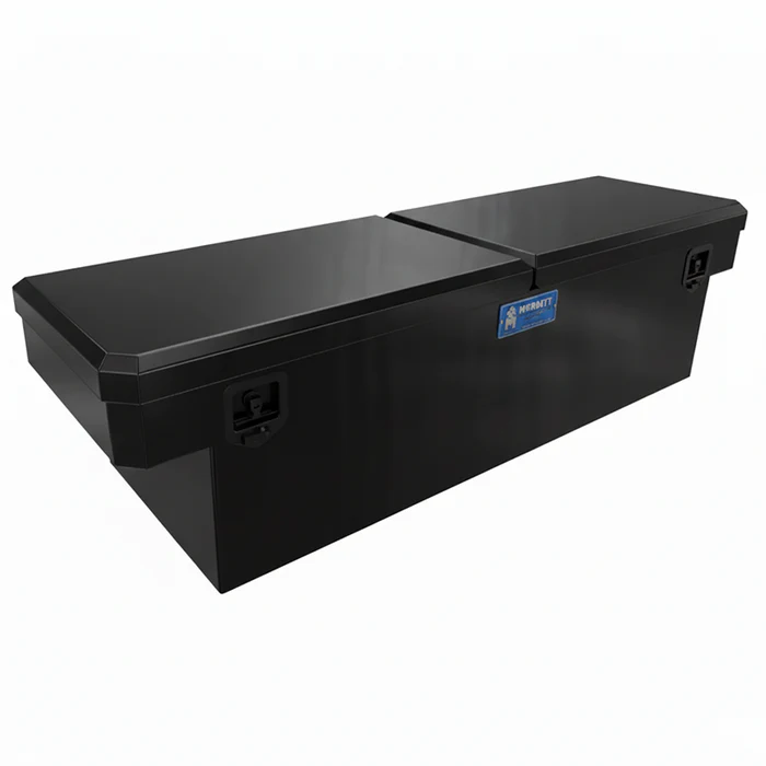 CROSSBODY TOOLBOX 14X20X60 ALL SMOOTH DOUBLE DOOR GLOSS BLACK
