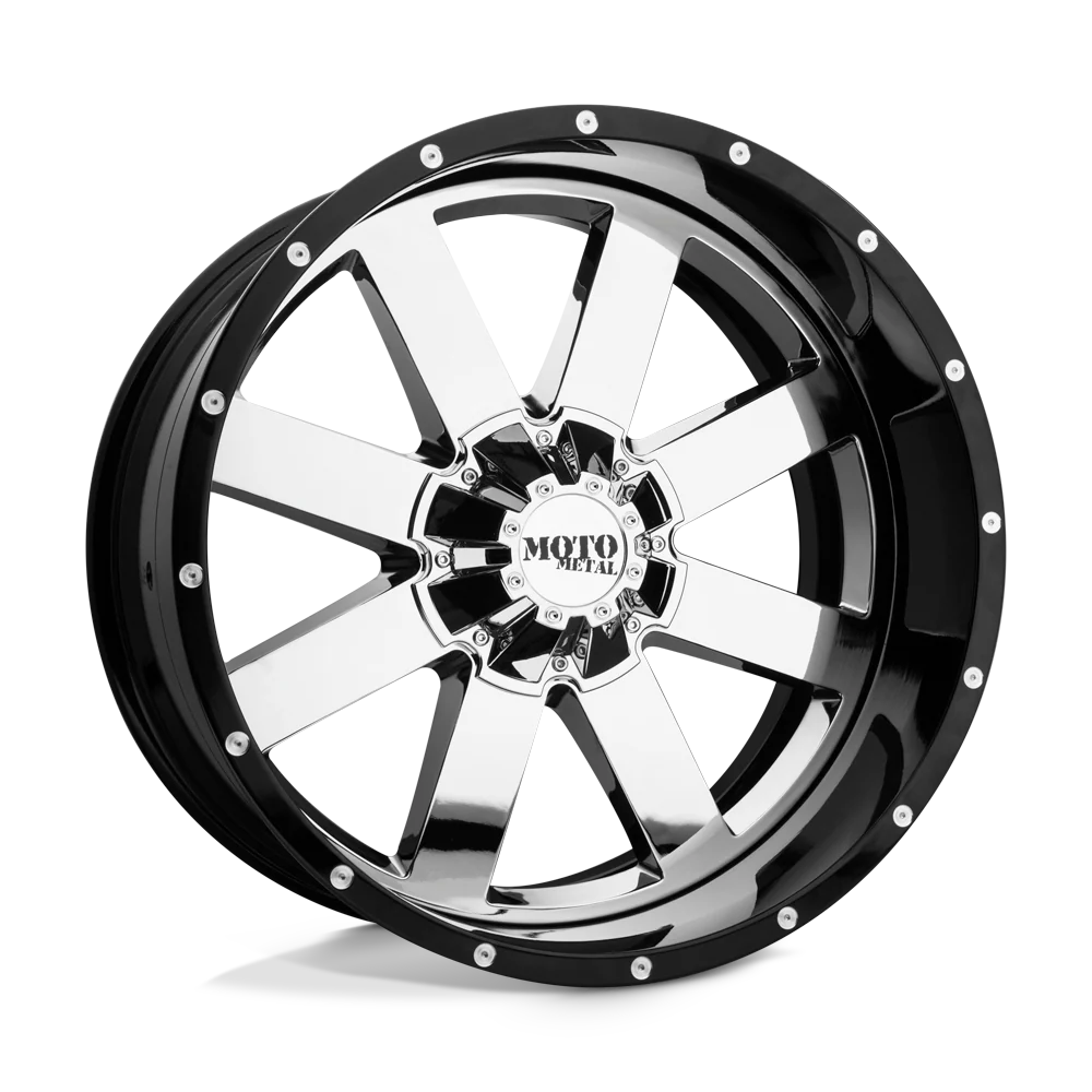 MO200 22X12 5X5.0/5.5 CHR G-BLK MILL LP -44MM