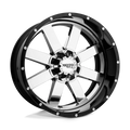 MO200 22X12 5X5.0/5.5 CHR G-BLK MILL LP -44MM