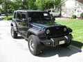 0718 WRANGLER JK LIFESTYLE WINCH BUMPER W/ NO GRILL GUARD MATTE BLACK