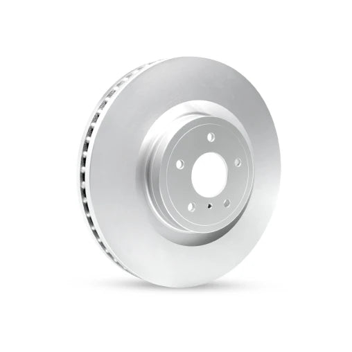 R1 22-25 Lexus LX600 Rear Drilled & Slotted Silver Brake Rotor Set