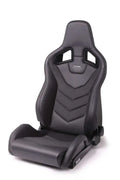 Recaro black auto part