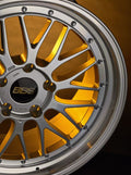 BBS LM 20x9.5 5x112 ET8 Gold Wheel 67mm PFS/Clip Required
