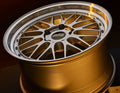 BBS LM 20x9.5 5x112 ET8 Gold Wheel 67mm PFS/Clip Required