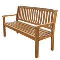 TEAK GARDEN BENCH - 5'