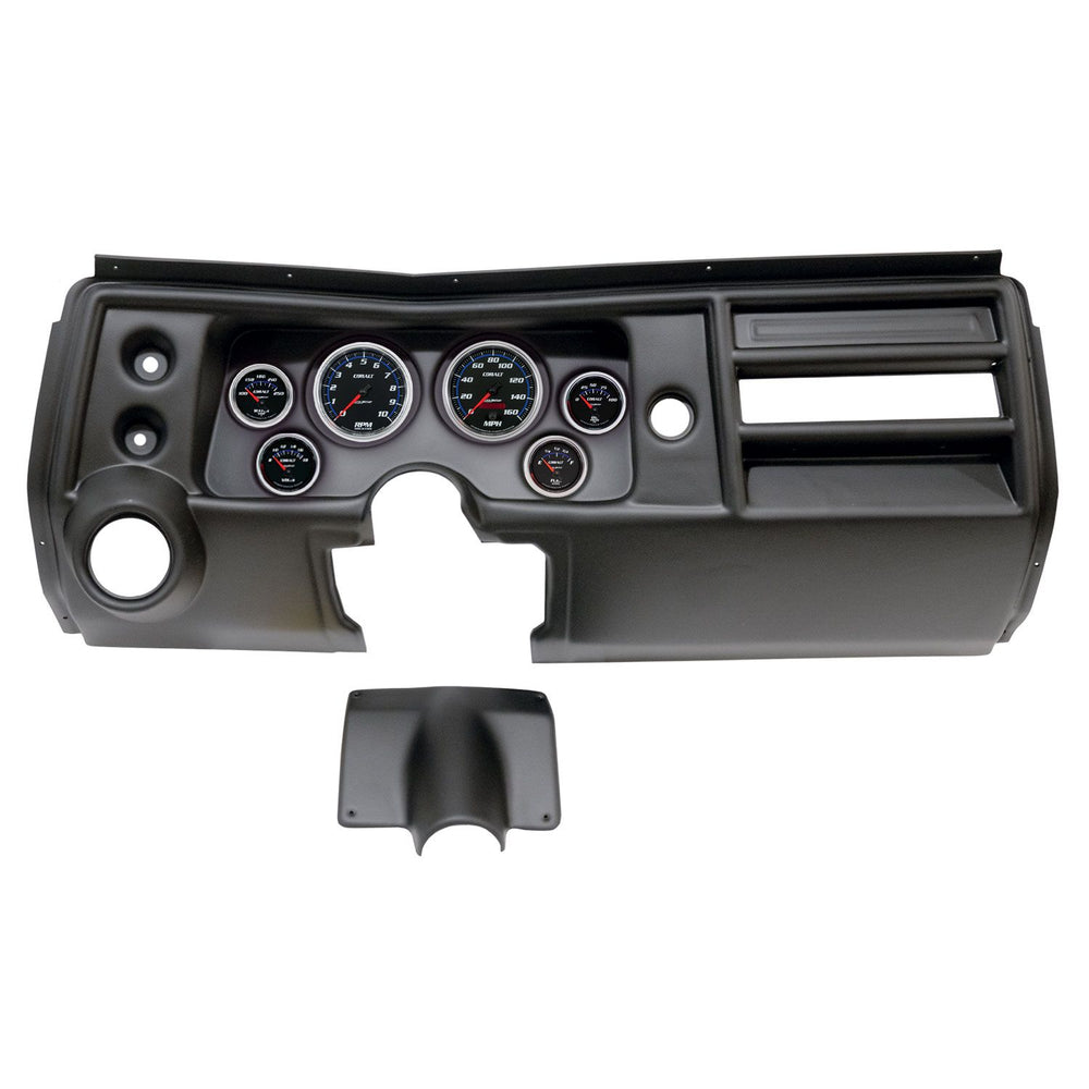 68 CHEVY CHEVELLE VENT 33/8IN X 2 & 21/16IN X 4 DIRECT FIT DASH KIT COBALT
