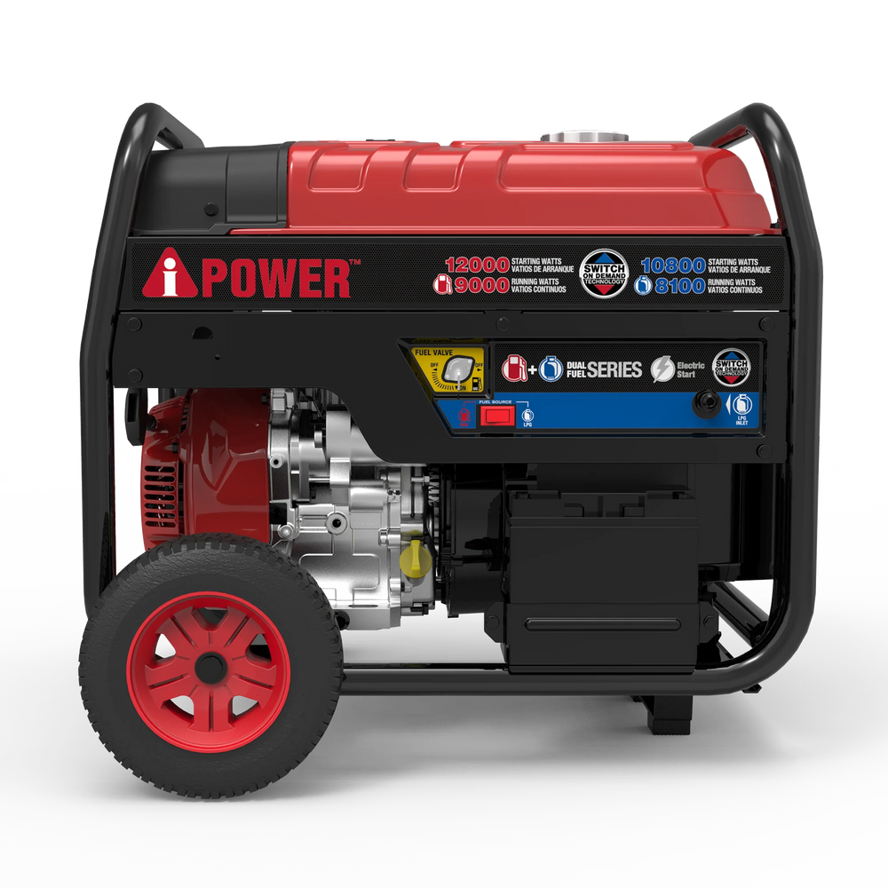DUAL FUEL GENERATOR W/ELECTRIC STAR