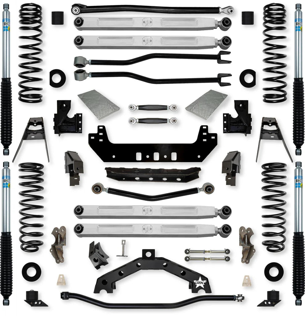20C WRANGLER JLU 4DOOR4.5IN ADVENTUREX PRO NO LIMITS LONG ARM SUSPENSION B5
