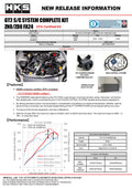 HKS GT2 S/C SYSTEM COMPLETE KIT ZN8/ZD8 FA24