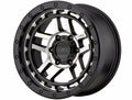 ~(35 lbs. 20X20X11)~ RECON 17x8.5 6x120.00 SATIN BLACK MACHINED (18 mm)