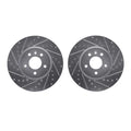 R1 Concepts Brake Rotor- D/S - Silver Fits Buick Cascada