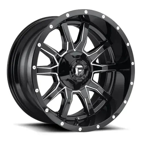 D627 20X9 6X135/5.5 GL-BLK-MIL 19MM