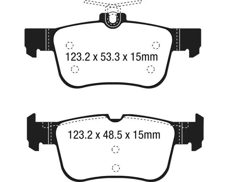 EBC S1 Brake Pad and Rotor Kit