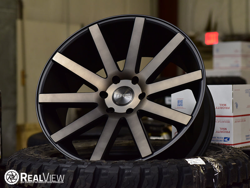 S121 22X9.5 6X5.5 MT-BLK-DDT 30MM