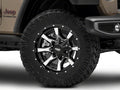 MO970 20x10 5x127.00/5x139.70 GLOSS BLACK W/ MACHINED FACE (18 mm)
