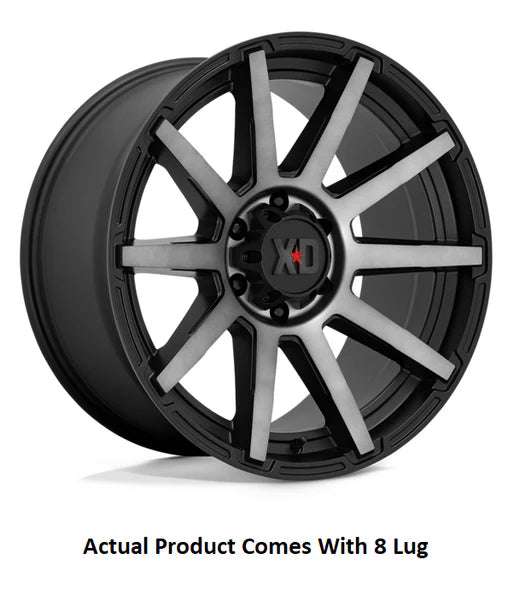 OUTBREAK 20x9 8x170.00 SATIN BLACK W/ GRAY TINT (18 mm)