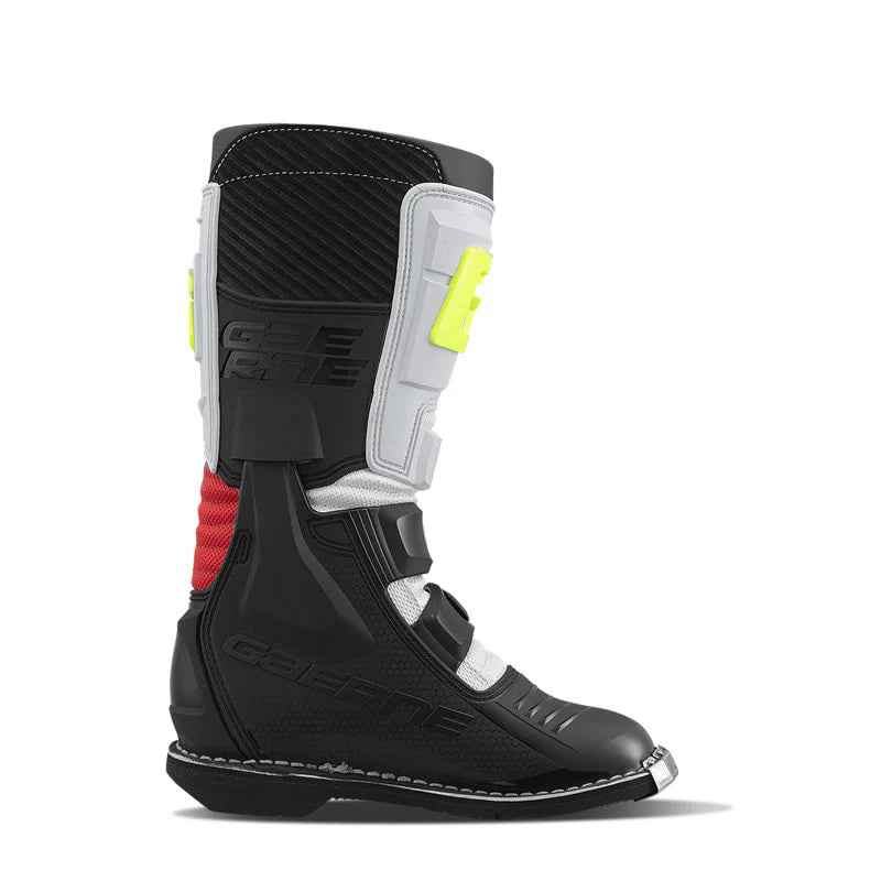 Gaerne GXJ Boot Black/White/Red Size Youth - 2.5
