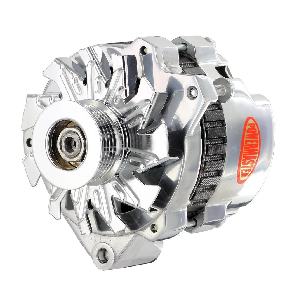 ALT GM CS130 POLISH 140A XS VOLT 6 GRV PULLEY OFFSET RIGHT