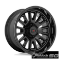 XD864 ROVER 22X12 8X6.5 S-BLK GB-LP