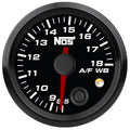 NOS black wideband gauge