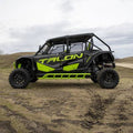 Wehrli 2019+ Honda Talon 1000X 4 Seat Lower Door Kit - Fine Texture Black