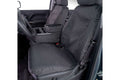 Covercraft 17-18 Ford F-250 Polycotton SeatSaver Custom Front Row Seat Covers - Grey