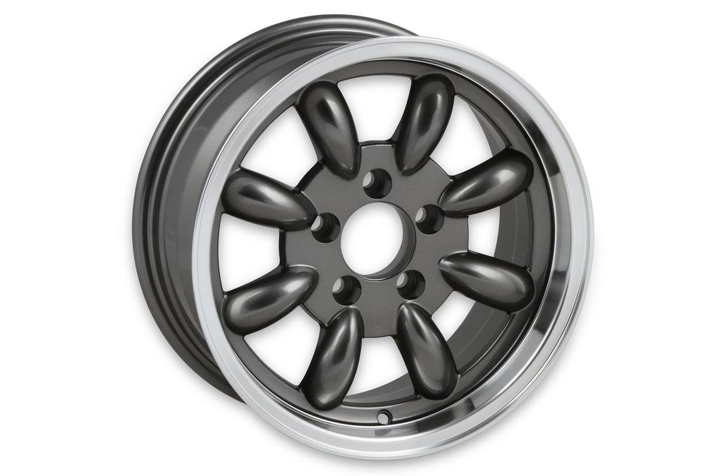 LEGENDARY WHEELS T/A 8SPOKE 17x7 5x114.3/5x4.5 +7MM OS CHARCOAL