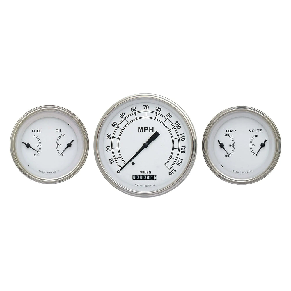 CLASS WHITE 5IN SPEEDO & 2 - 3INDUALS-GM