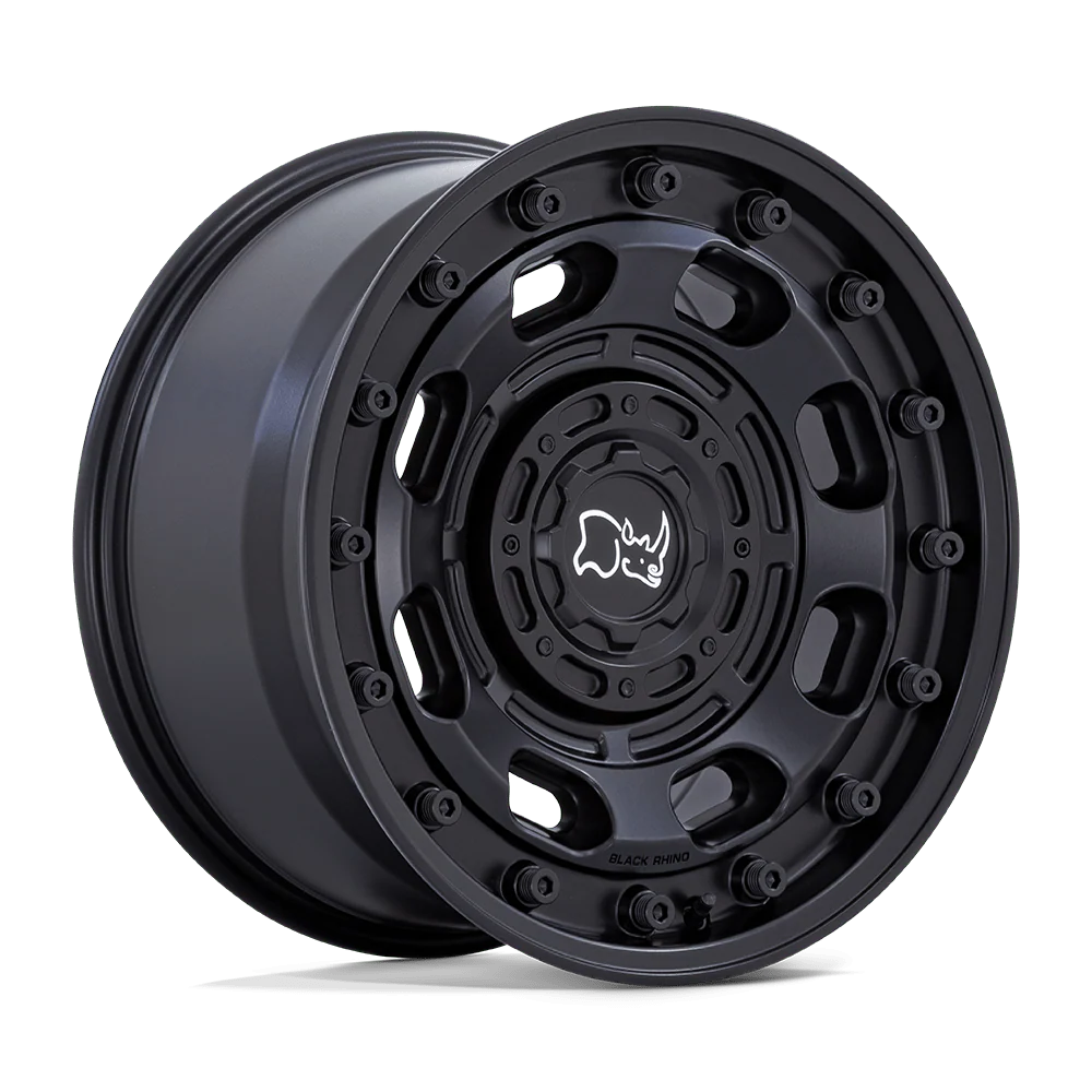 BR007 17X8.5 5X5.0/5.5 M-BLK -10MM