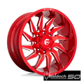 D745 20X10 6X135 GL-RED-MIL -18MM