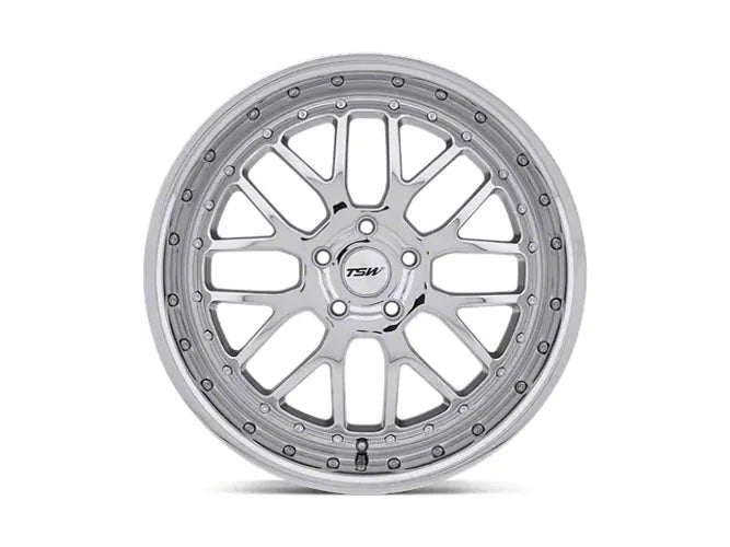 ~(33 lbs. 20X20X11)~ TSW VALENCIA 18x9.5 5/114.3 ET40 CB76.1 CHROME